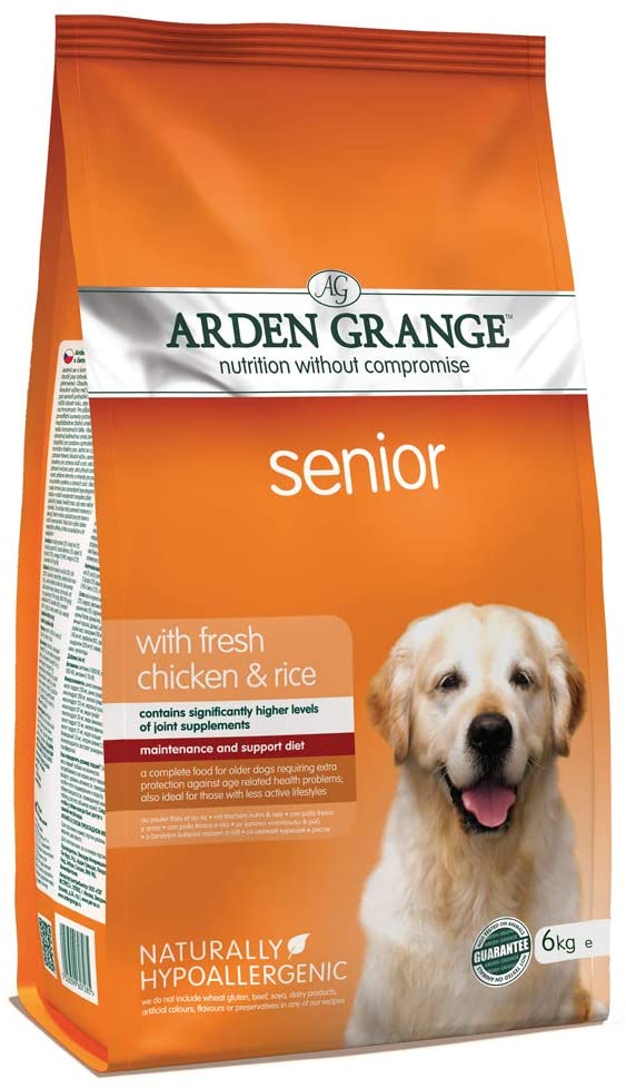 Arden Grange Senior With Fresh Chicken Rice Dog Food Pet