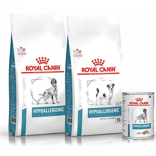 ROYAL CANIN® Canine Hypoallergenic Adult Dry and Moist Dog Food - Pet Health Direct
