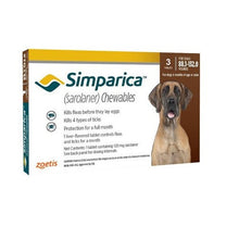 Load image into Gallery viewer, Simparica Flea &amp; Tick Tablets for dogs - Pet Health Direct
