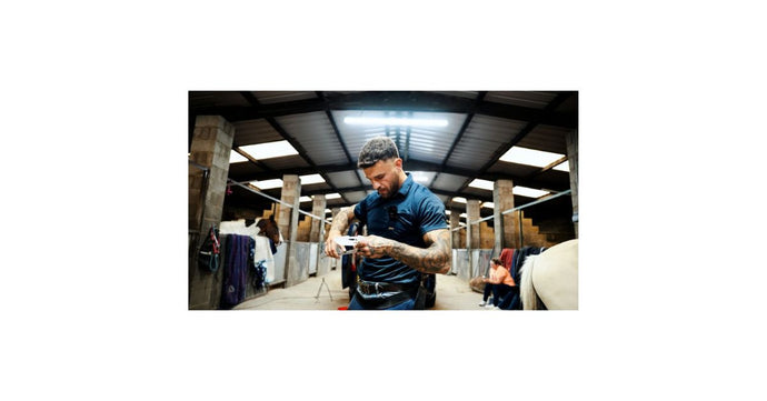 *PHOTOS* Farrier-influencer Sam Wolfenden joins Redwings as a charity Ambassador