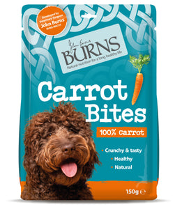 Burns Carrot Bites Dog Treats 150 gm