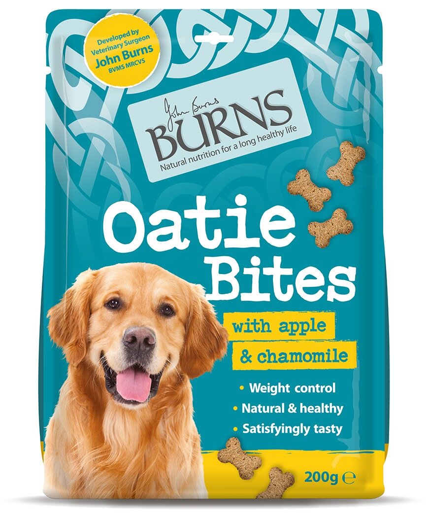 Burns Oatie Bites Dog Treats 200gm