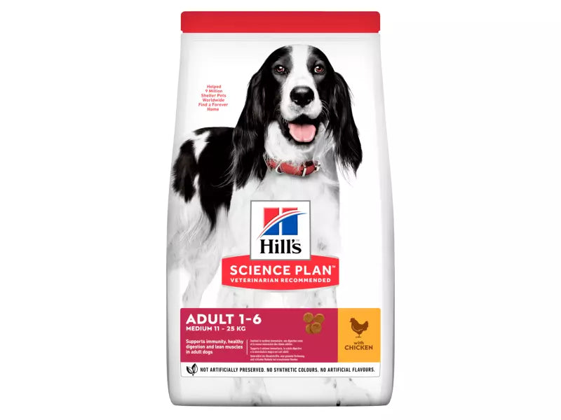 Hill's Science Plan Adult Medium Chicken Dog Food 2.5 kg