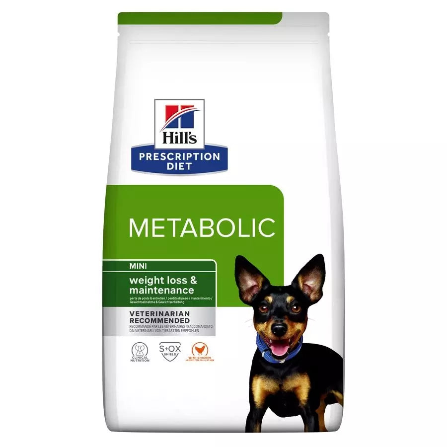 Hill's Prescription Diet Metabolic Weight Management  Mini with Chicken Dog Food