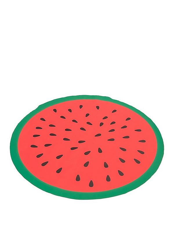 Pet Watermelon Print Circular Cool Mat 60x60cm