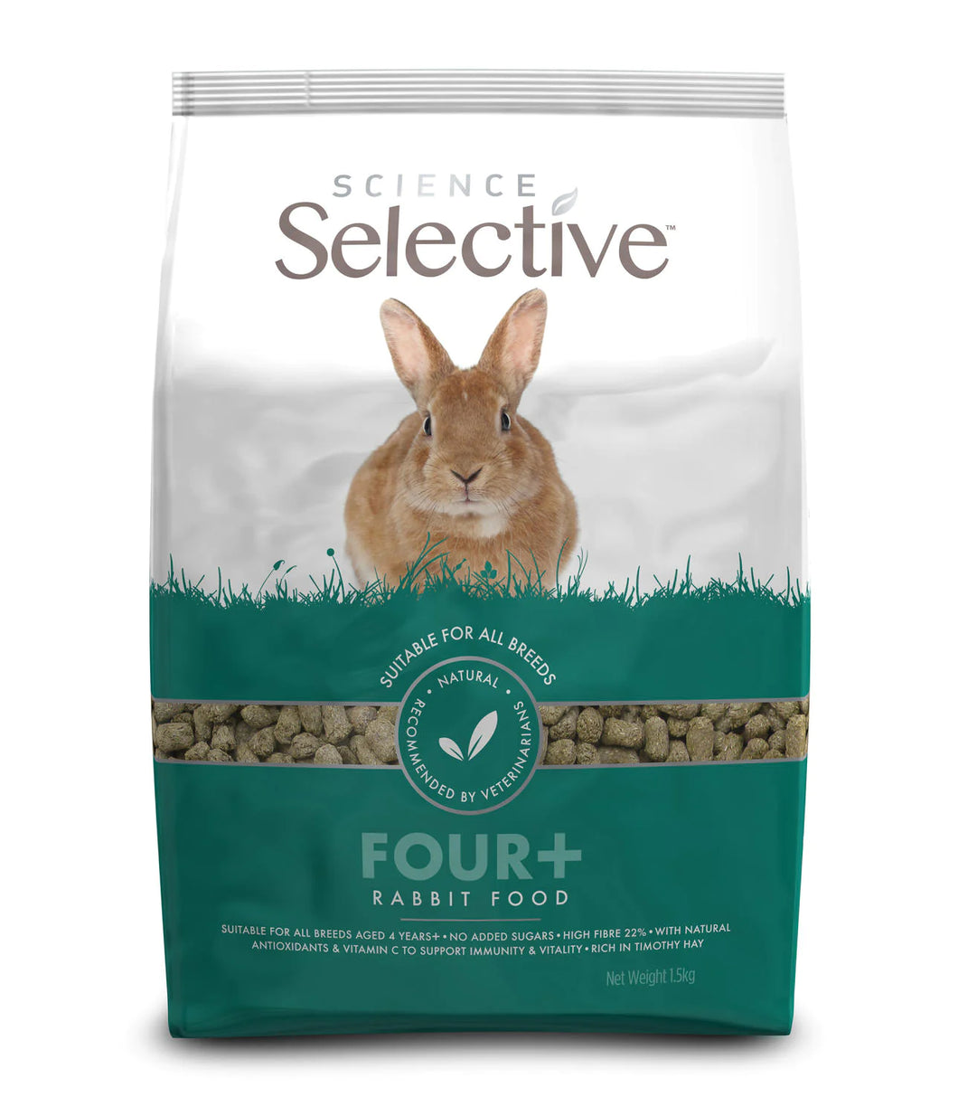 Supreme Science Selective Mature 4+ Years Rabbit Food 1.5 kg
