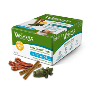 Whimzees Variety Box for Small Dogs 56 count