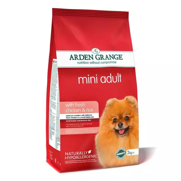 Arden Grange Mini Adult Chicken & Rice Dog Food