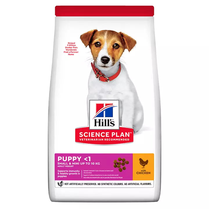 Hill's Science Plan Puppy Small & Miniature Chicken Dog Food