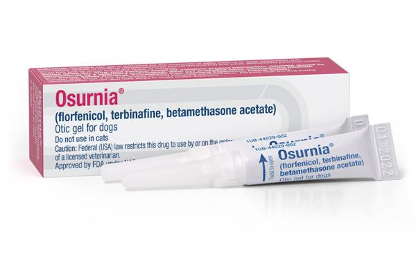 Osurnia® (florfenicol, terbinafine, betamethasone acetate) 1 ml x 2 tubes