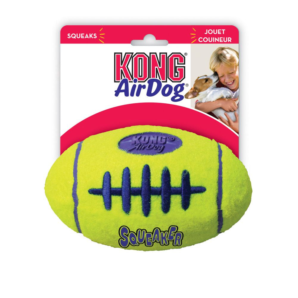 KONG Airdog Squeaker Football - Pet Health Direct