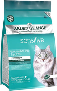 Arden Grange Sensitive Fish & Potato Grain Free Cat Food - Pet Health Direct