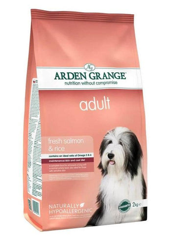 Arden Grange Adult Fresh Salmon & Rice Dog Food - Pet Health Direct