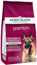 Load image into Gallery viewer, Arden Grange Premium Rich in Fresh Chicken &amp; Rice Dog Food - Pet Health Direct
