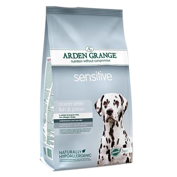 Arden Grange Sensitive Grain Free Ocean White Fish & Potato Dog Food - Pet Health Direct