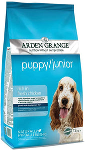 Arden Grange Rich in Fresh Chicken Puppy/Junior Food - Pet Health Direct