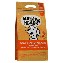 Load image into Gallery viewer, Barking Heads Bowl Lickin Chicken Adult Dog Food
