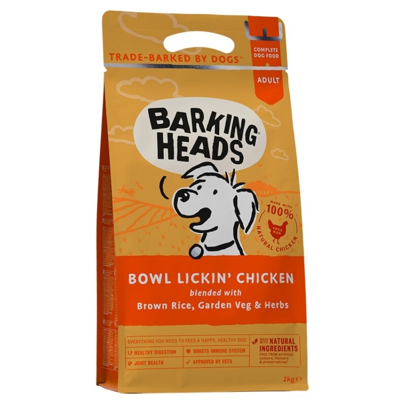 Barking Heads Bowl Lickin Chicken Adult Dog Food