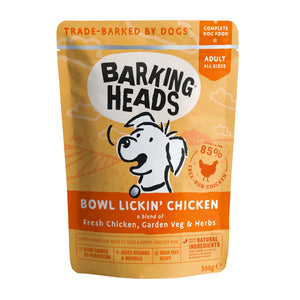 Barking Heads Bowl Lickin Chicken Adult Dog Food