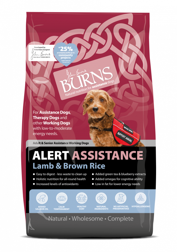 Burns Alert Assistance Adult & Senior Dog Food