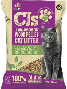 CJ's Premium Ultra Wood Pellet Cat Litter