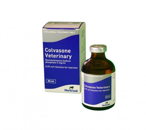 Colvasone 0.2% w/v Solution for Injection 50 ml vial - Pet Health Direct