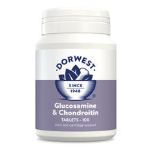 Load image into Gallery viewer, Dorwest Glucosamine &amp; Chondroitin Tablets For Dogs And Cats 100 count - Pet Health Direct
