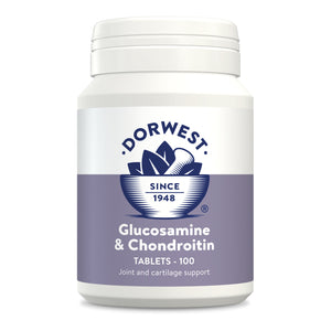 Dorwest Glucosamine & Chondroitin Tablets For Dogs And Cats 100 count - Pet Health Direct