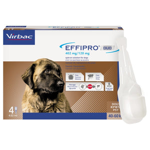 Effipro Duo Flea & Tick Spot on Solution for Cats & Dogs - Pet Health Direct
