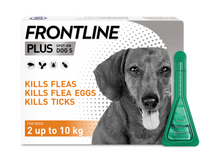 Load image into Gallery viewer, FRONTLINE Plus Flea &amp; Tick Treatment Dogs - Pet Health Direct
