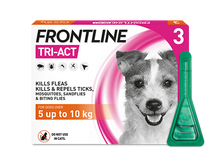 Load image into Gallery viewer, FRONTLINE Tri-Act Flea &amp; Tick Treatment for Dogs - Pet Health Direct
