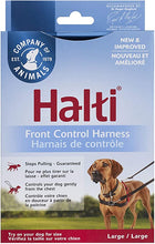 Load image into Gallery viewer, HALTI Black &amp; Red Front Control Dog Harness - Pet Health Direct
