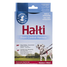 Load image into Gallery viewer, HALTI Black &amp; Red Front Control Dog Harness - Pet Health Direct
