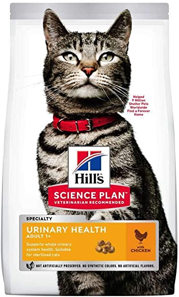 Hill's Science Plan Adult Urinary Health Chicken Cat Food - Pet Health Direct