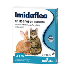 ImidaFLEA Spot-On Solution for Cats, Rabbits and Dogs - Pet Health Direct