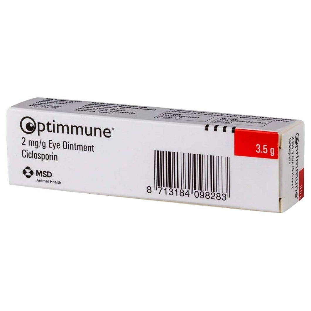 Optimmune Ophthalmic Ointment for Dogs 3.5 g