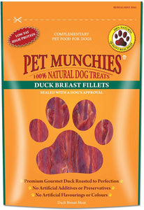 Pet Munchies Duck Breast Fillet 80 gm - Pet Health Direct
