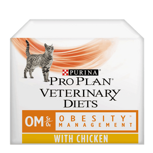 PRO PLAN VETERINARY DIETS OM Obesity Management Dry and Moist Cat Food - Pet Health Direct
