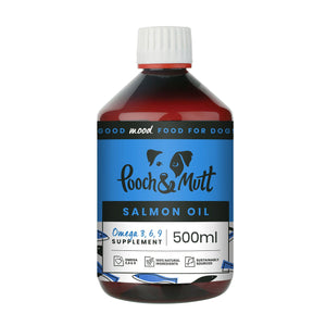 Pooch and Mutt Salmon Oil 500ml - Pet Health Direct