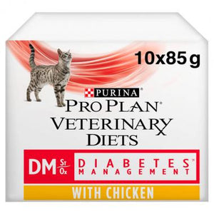 PRO PLAN VETERINARY DIETS DM Diabetes Management Dry and moist Cat Food - Pet Health Direct