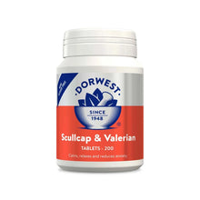 Load image into Gallery viewer, Dorwest Scullcap &amp; Valerian Tablets
