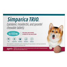 Load image into Gallery viewer, Simparica Trio chewable tablets for Dogs - Pet Health Direct
