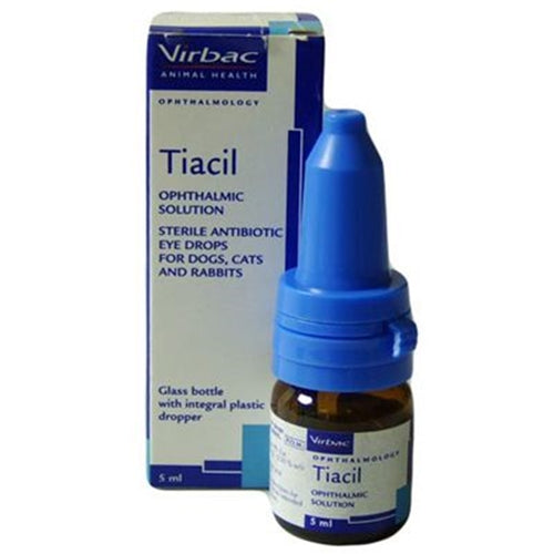 Tiacil Opthalmic Solution 5ml - Pet Health Direct