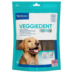 Virbac VeggieDent Fr3sh Chews - Pet Health Direct