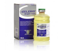 Load image into Gallery viewer, Zeleris 400 mg/ml + 5 mg/ml solution for injection for cattle
