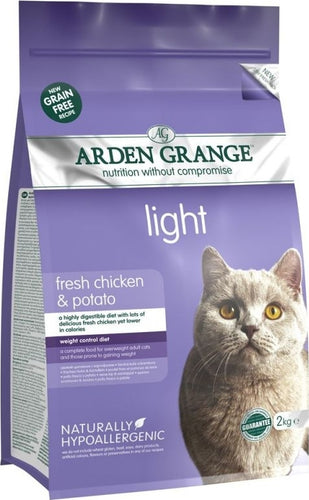 Arden Grange Light Chicken & Potato Grain Free Cat Food - Pet Health Direct