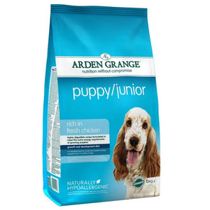 Arden Grange Rich in Fresh Chicken Puppy/Junior Food - Pet Health Direct