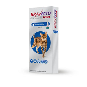 Bravecto Plus Spot-On For Cats - Pet Health Direct