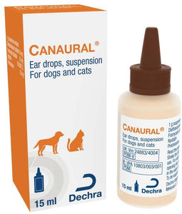 Canaural Ear Drops for Dogs & Cats