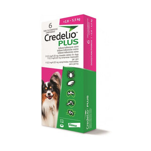 Credelio Plus chewable tablets for dogs - Pet Health Direct